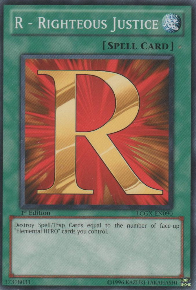 R - Righteous Justice [LCGX-EN090] Common | Good Games Adelaide SA