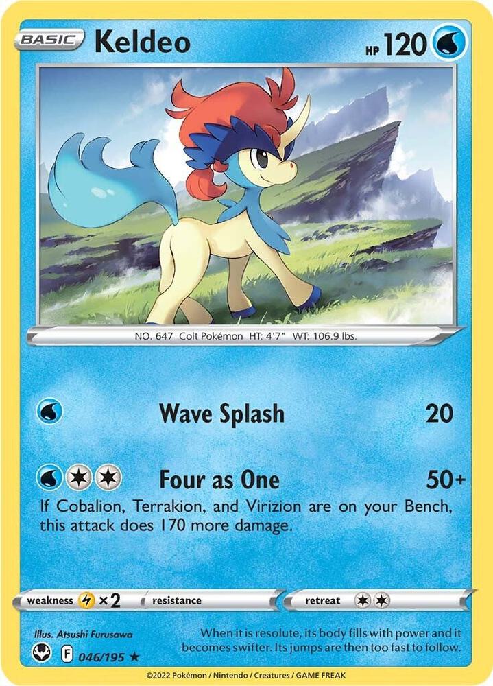 Keldeo 046/195 (SWSH12: Silver Tempest)  | Good Games Adelaide SA