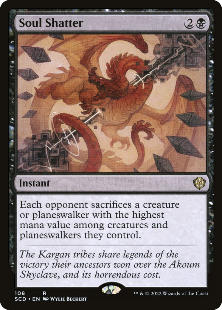 Soul Shatter [Starter Commander Decks] | Good Games Adelaide SA