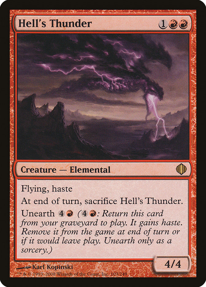 Hell's Thunder [Shards of Alara] | Good Games Adelaide SA