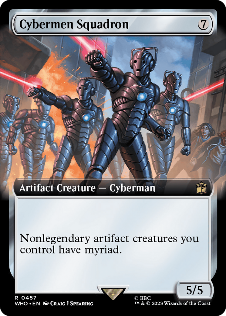 Cybermen Squadron (Extended Art) [Doctor Who] | Good Games Adelaide SA