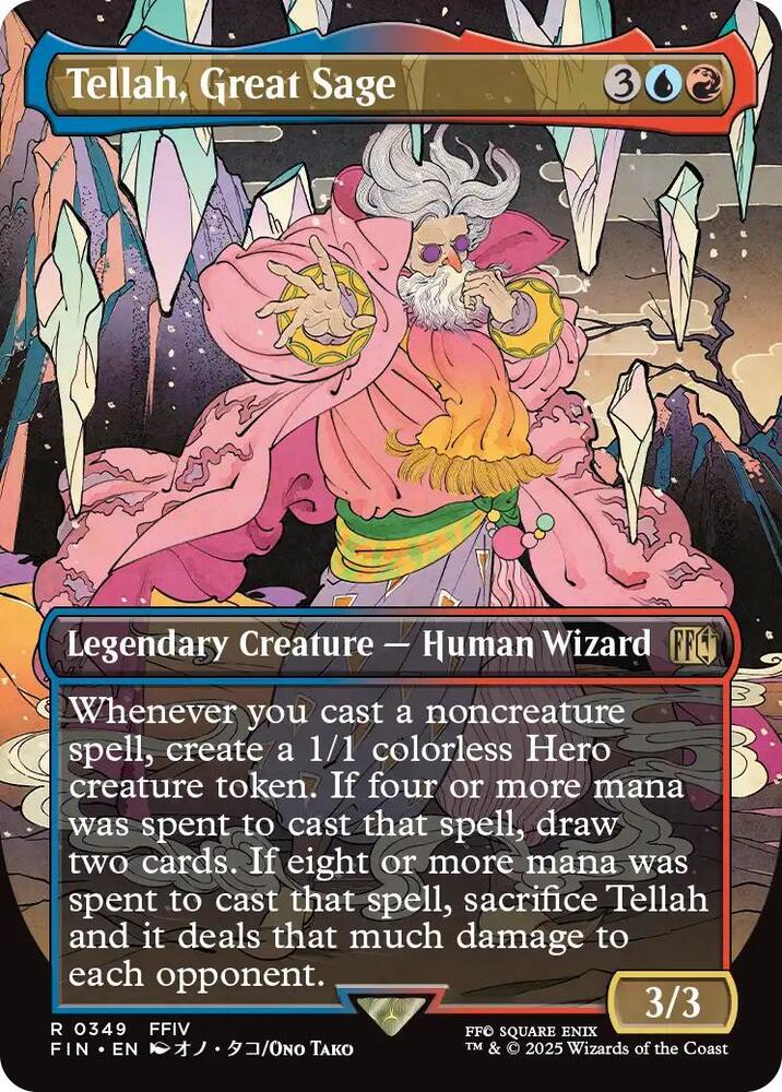 Tellah, Great Sage 349 (FINAL FANTASY)  - Foil | Good Games Adelaide SA