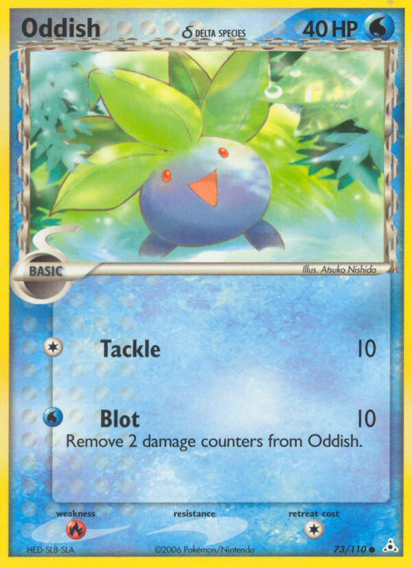 Oddish (73/110) (Delta Species) [EX: Holon Phantoms] | Good Games Adelaide SA