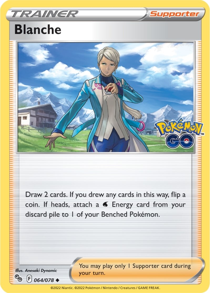 Blanche (064/078) [Pokémon GO] | Good Games Adelaide SA
