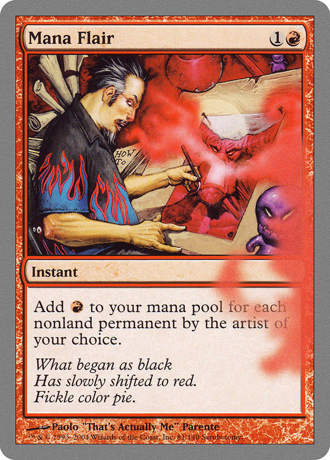 Mana Flair 81 (Unhinged)  - Foil | Good Games Adelaide SA