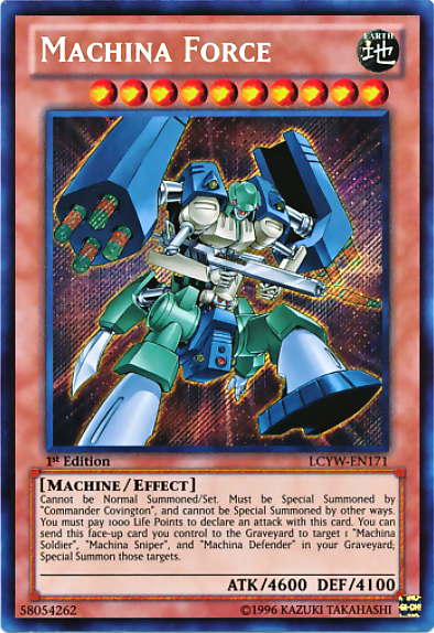 Machina Force [LCYW-EN171] Secret Rare | Good Games Adelaide SA