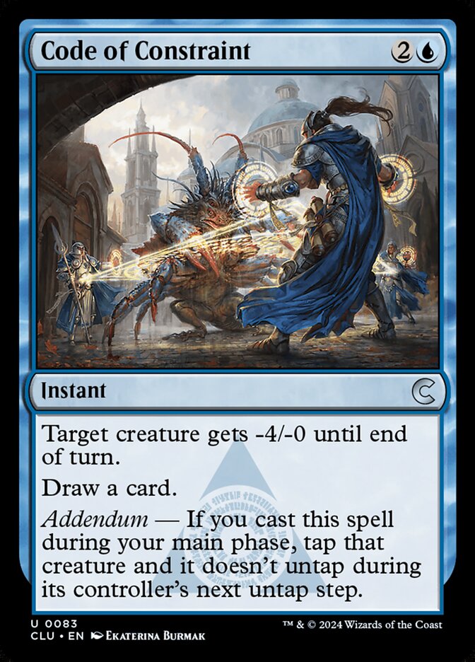 Code of Constraint 83 (Ravnica: Clue Edition)  | Good Games Adelaide SA