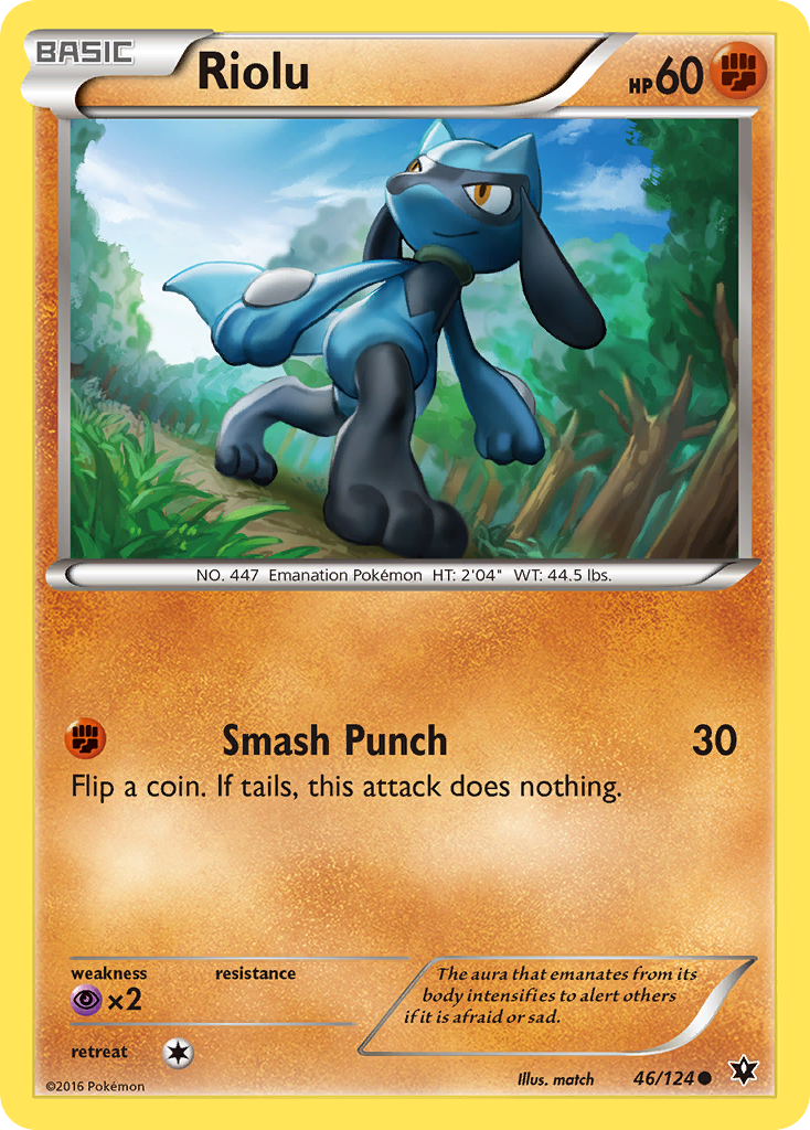 Riolu (46/124) [XY: Fates Collide] | Good Games Adelaide SA