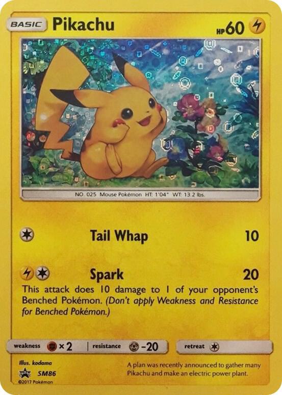 Pikachu SM86 General Mills Promo SM86 (Miscellaneous Cards & Products)  - Holofoil | Good Games Adelaide SA