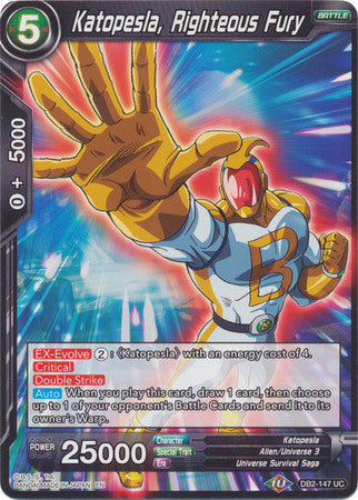 Katopesla, Righteous Fury [DB2-147] | Good Games Adelaide SA