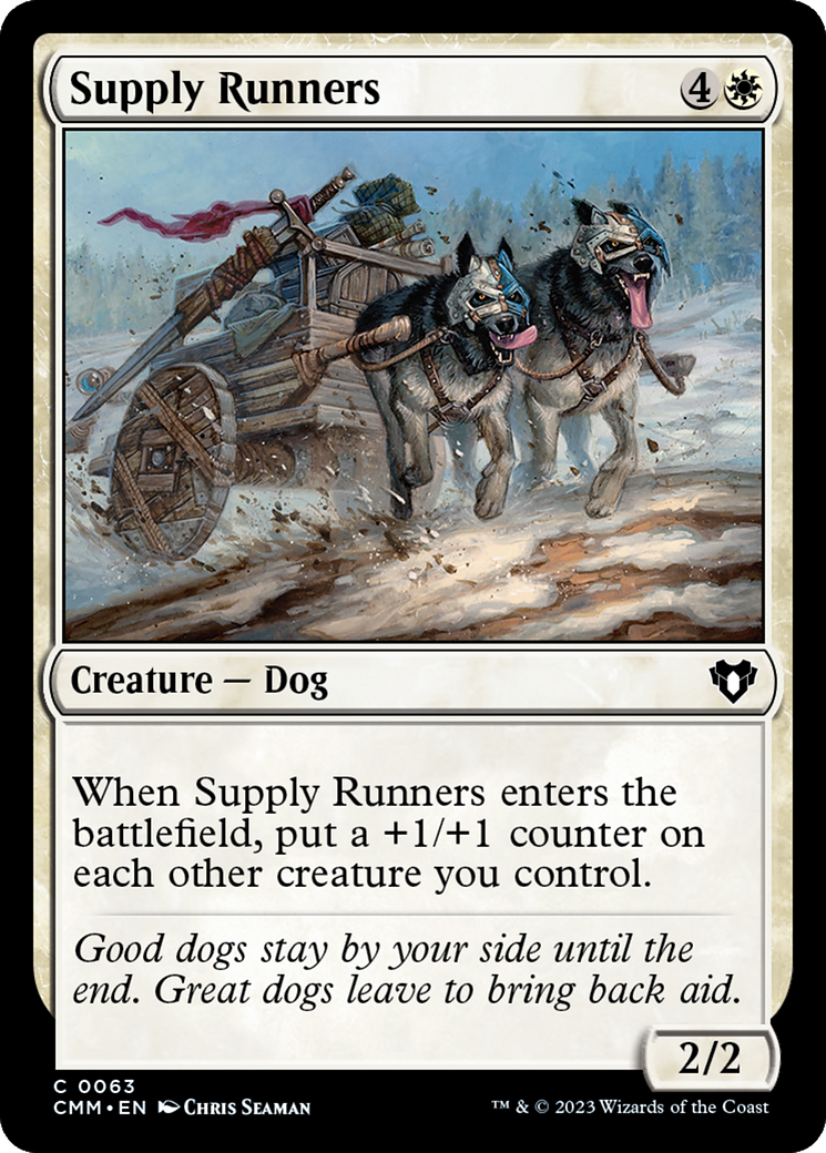 Supply Runners [Commander Masters] | Good Games Adelaide SA