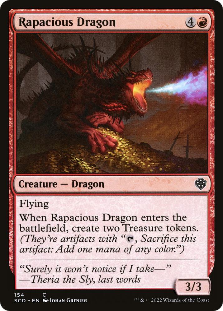Rapacious Dragon 154 (Starter Commander Decks)  | Good Games Adelaide SA