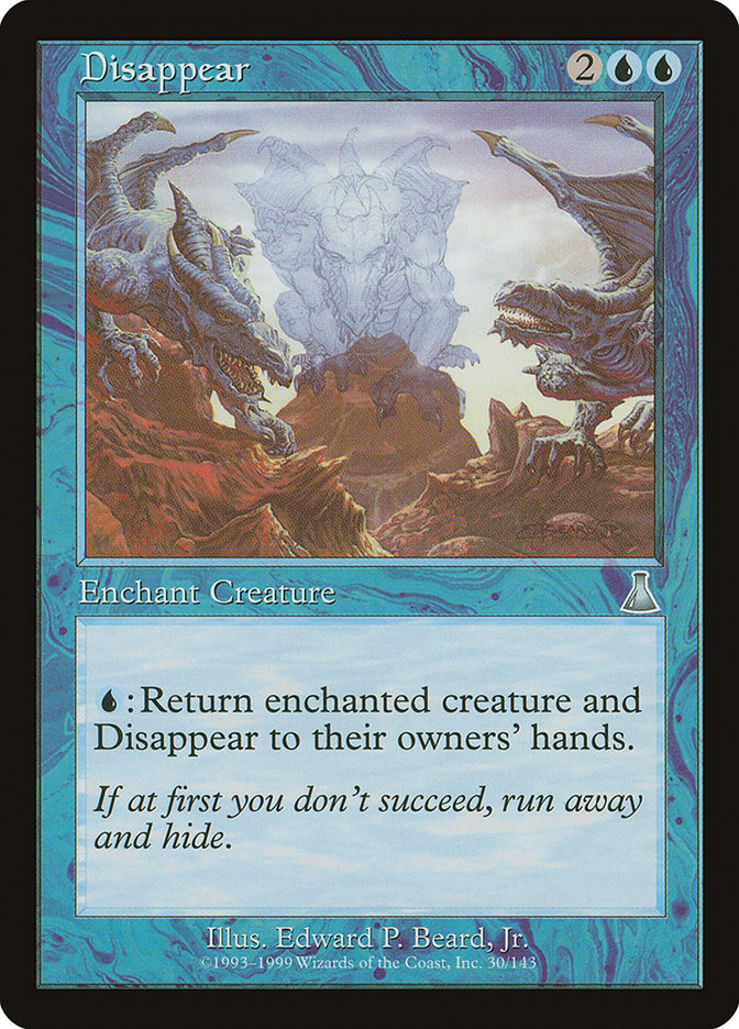 Disappear 30 (Urza's Destiny)  - Foil | Good Games Adelaide SA