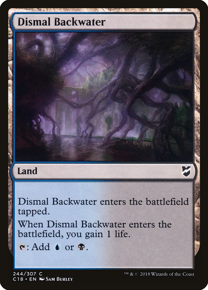 Dismal Backwater [Commander 2018] | Good Games Adelaide SA