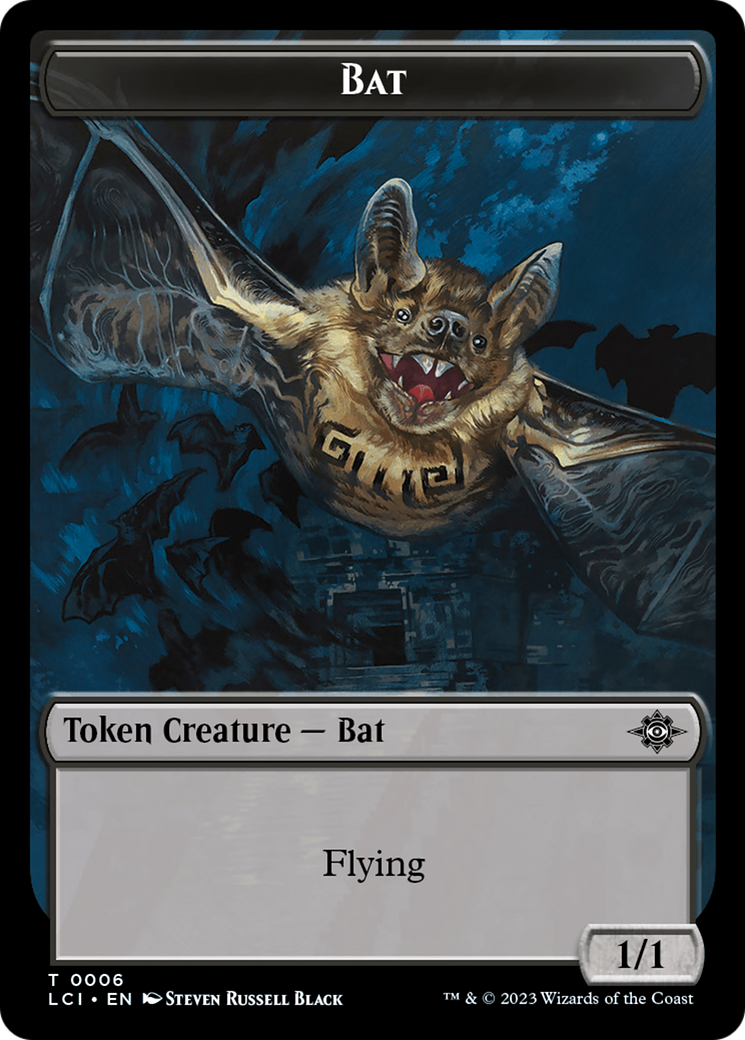 Copy // Bat Double-Sided Token [The Lost Caverns of Ixalan Tokens] | Good Games Adelaide SA