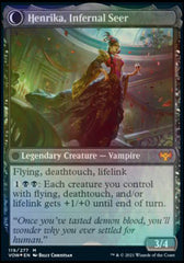 Henrika Domnathi // Henrika, Infernal Seer [Innistrad: Crimson Vow Prerelease Promos] | Good Games Adelaide SA