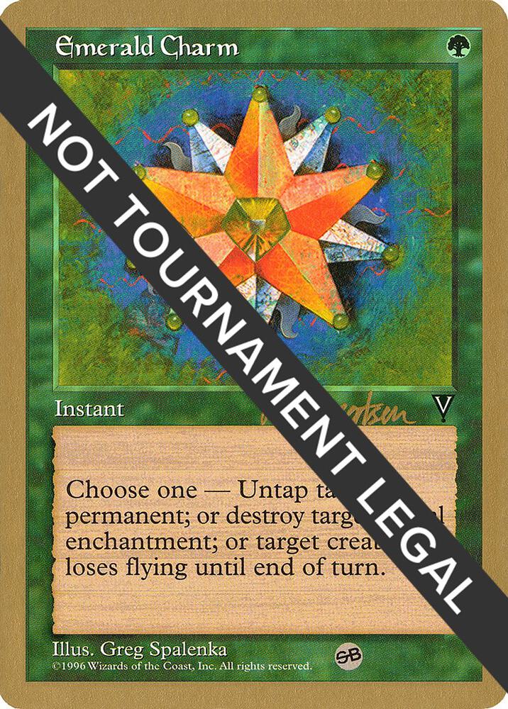 Emerald Charm 1997 Svend Geertsen VIS SB  (World Championship Decks)  | Good Games Adelaide SA