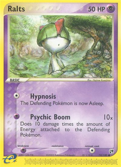 Ralts (74/100) [EX: Sandstorm] | Good Games Adelaide SA