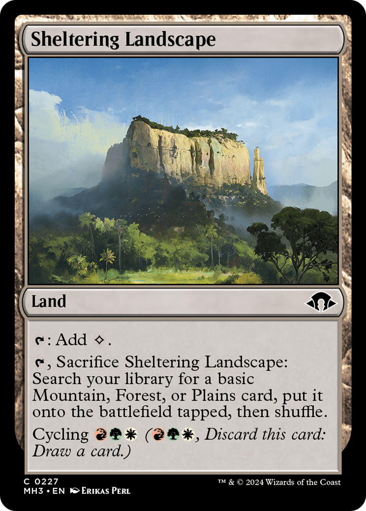 Sheltering Landscape [Modern Horizons 3] | Good Games Adelaide SA