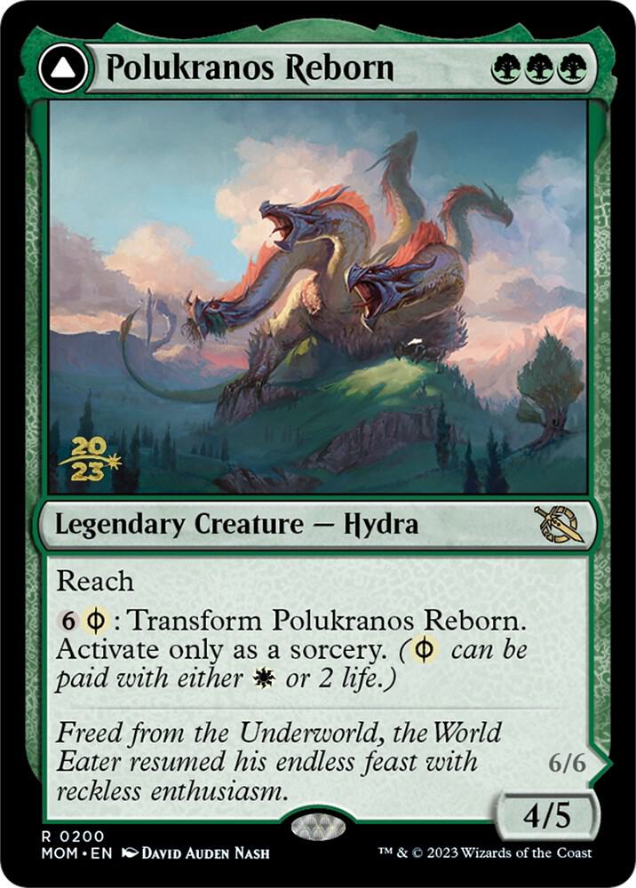 Polukranos Reborn 200 (Prerelease Cards)  - Foil | Good Games Adelaide SA