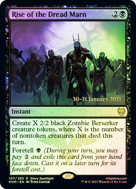 Rise of the Dread Marn  [Kaldheim Prerelease Promos] | Good Games Adelaide SA