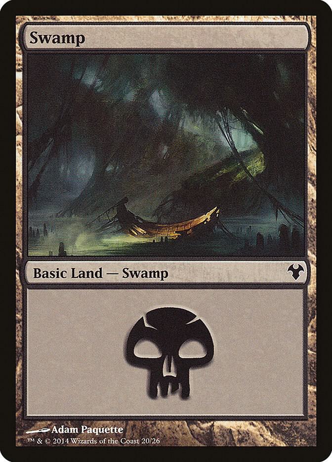 Swamp 20 (Magic Modern Event Deck)  | Good Games Adelaide SA