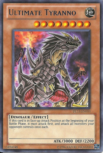 Ultimate Tyranno (Blue) [DL13-EN010] Rare | Good Games Adelaide SA