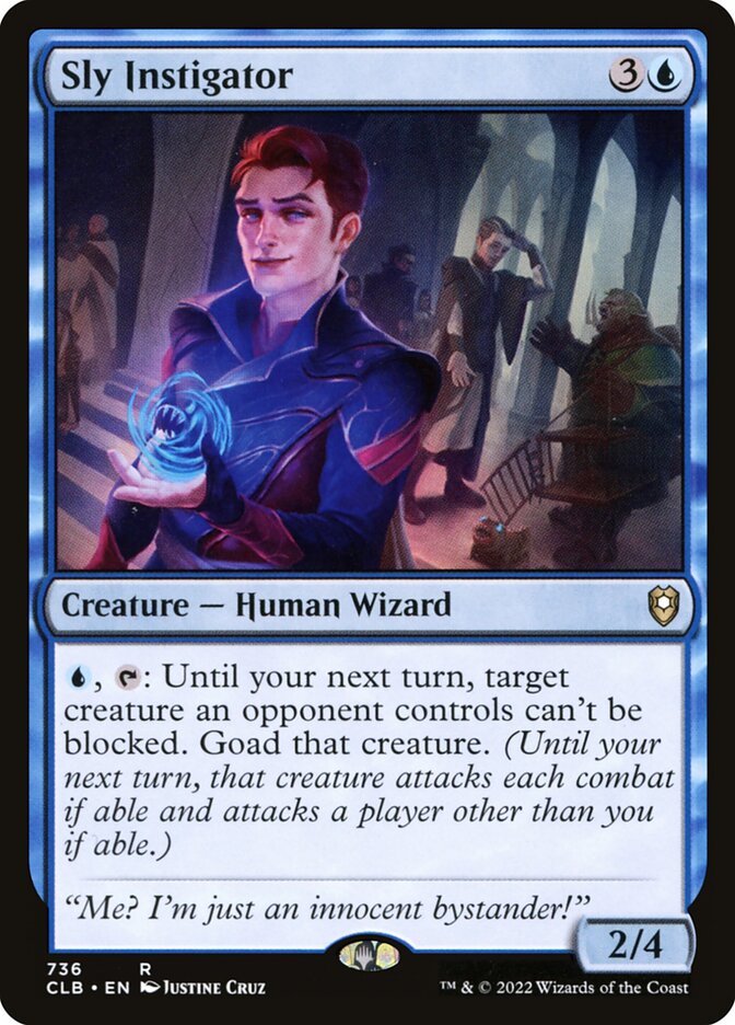 Sly Instigator 736 (Commander Legends: Battle for Baldur's Gate)  | Good Games Adelaide SA