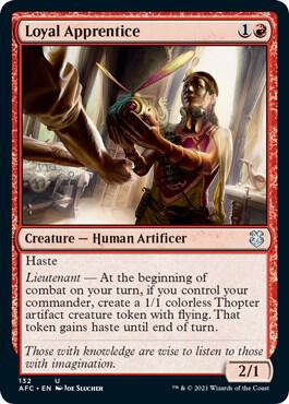 Loyal Apprentice 132 (Commander: Adventures in the Forgotten Realms)  | Good Games Adelaide SA
