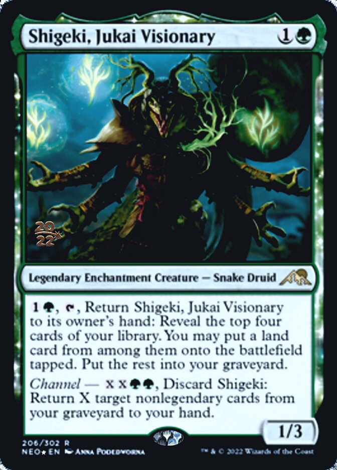 Shigeki, Jukai Visionary [Kamigawa: Neon Dynasty Prerelease Promos] | Good Games Adelaide SA