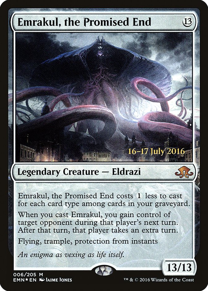 Emrakul, the Promised End [Eldritch Moon Promos] | Good Games Adelaide SA