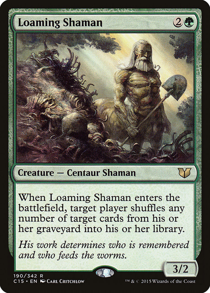 Loaming Shaman [Commander 2015] | Good Games Adelaide SA