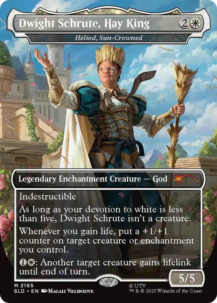 Dwight Schrute Hay King Heliod Sun Crowned 2165 (Secret Lair Drop Series)  | Good Games Adelaide SA