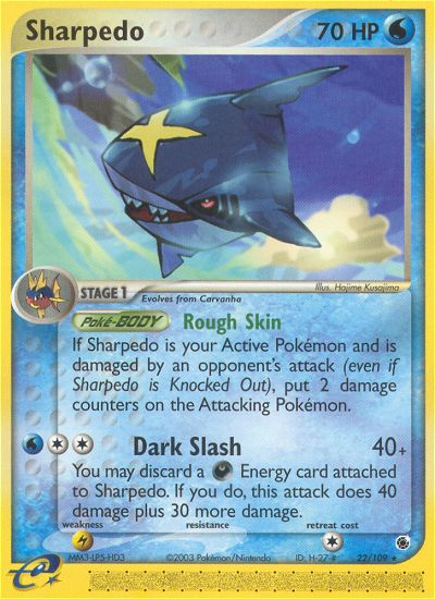 Sharpedo (22/109) [EX: Ruby & Sapphire] | Good Games Adelaide SA