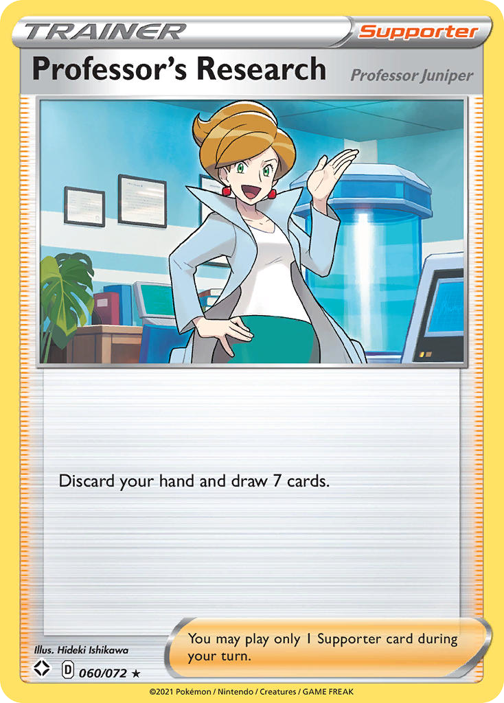 Professor's Research (060/072) (Professor Juniper) [Sword & Shield: Shining Fates] | Good Games Adelaide SA