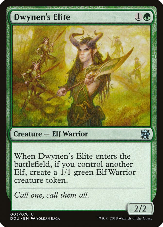 Dwynen's Elite [Duel Decks: Elves vs. Inventors] | Good Games Adelaide SA