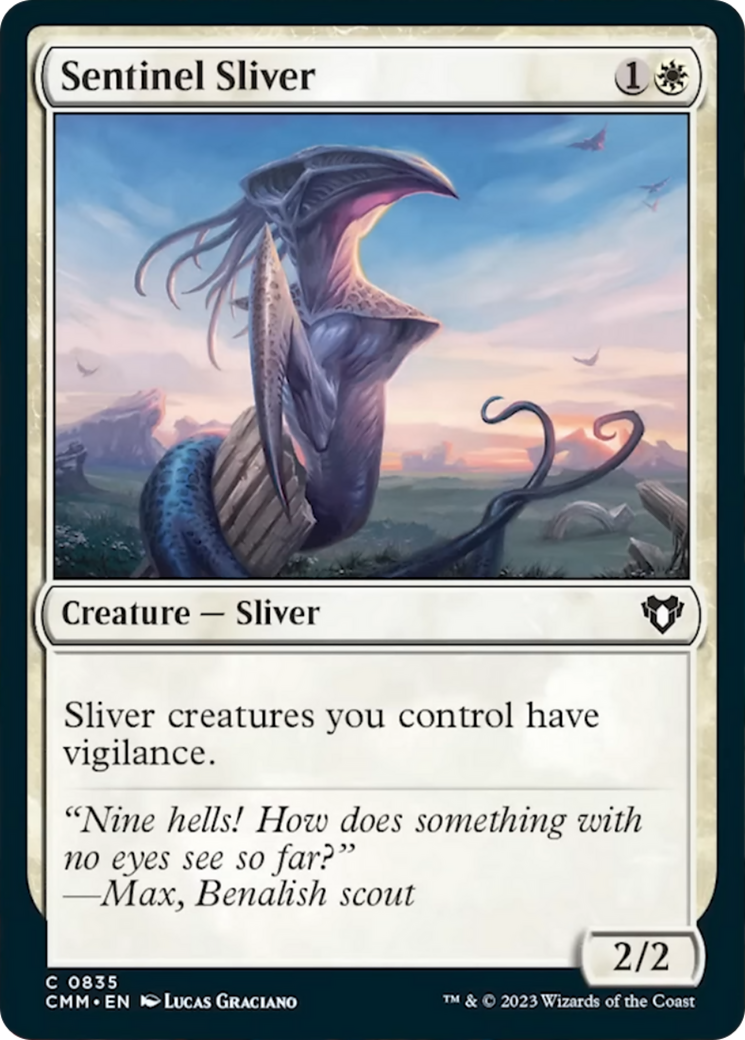 Sentinel Sliver [Commander Masters] | Good Games Adelaide SA