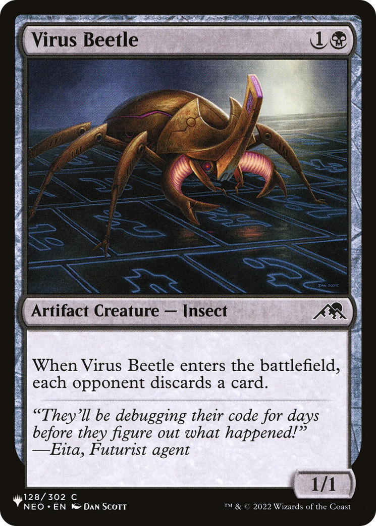 Virus Beetle [The List Reprints] | Good Games Adelaide SA
