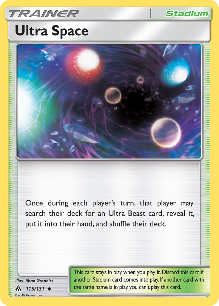 Ultra Space (115/131) [Sun & Moon: Forbidden Light] | Good Games Adelaide SA