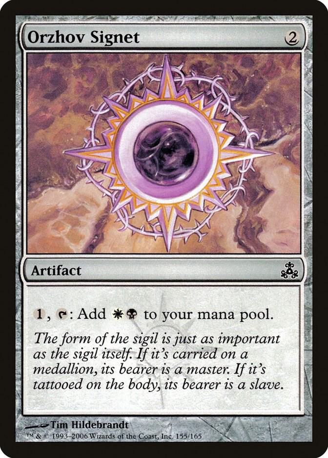 Orzhov Signet 155 (Guildpact)  | Good Games Adelaide SA