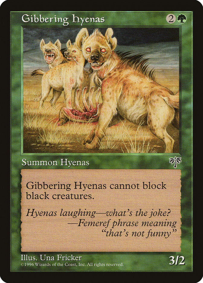 Gibbering Hyenas  (Mirage)  | Good Games Adelaide SA