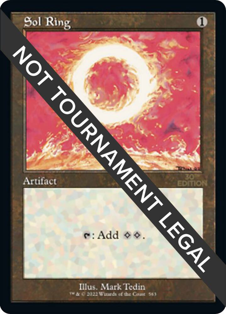 Sol Ring 563 Retro Frame 563/594 (30th Anniversary Edition)  | Good Games Adelaide SA