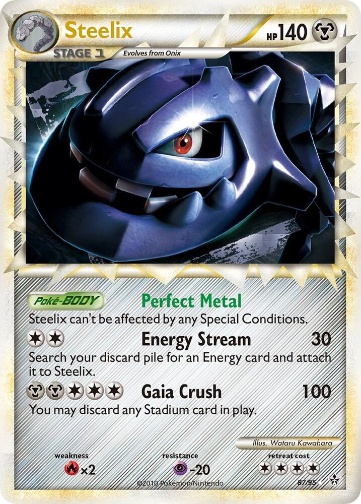 Steelix Prime 87/95 (Unleashed)  - Holofoil | Good Games Adelaide SA