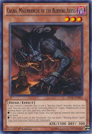 Cagna, Malebranche of the Burning Abyss [SECE-EN084] Rare | Good Games Adelaide SA