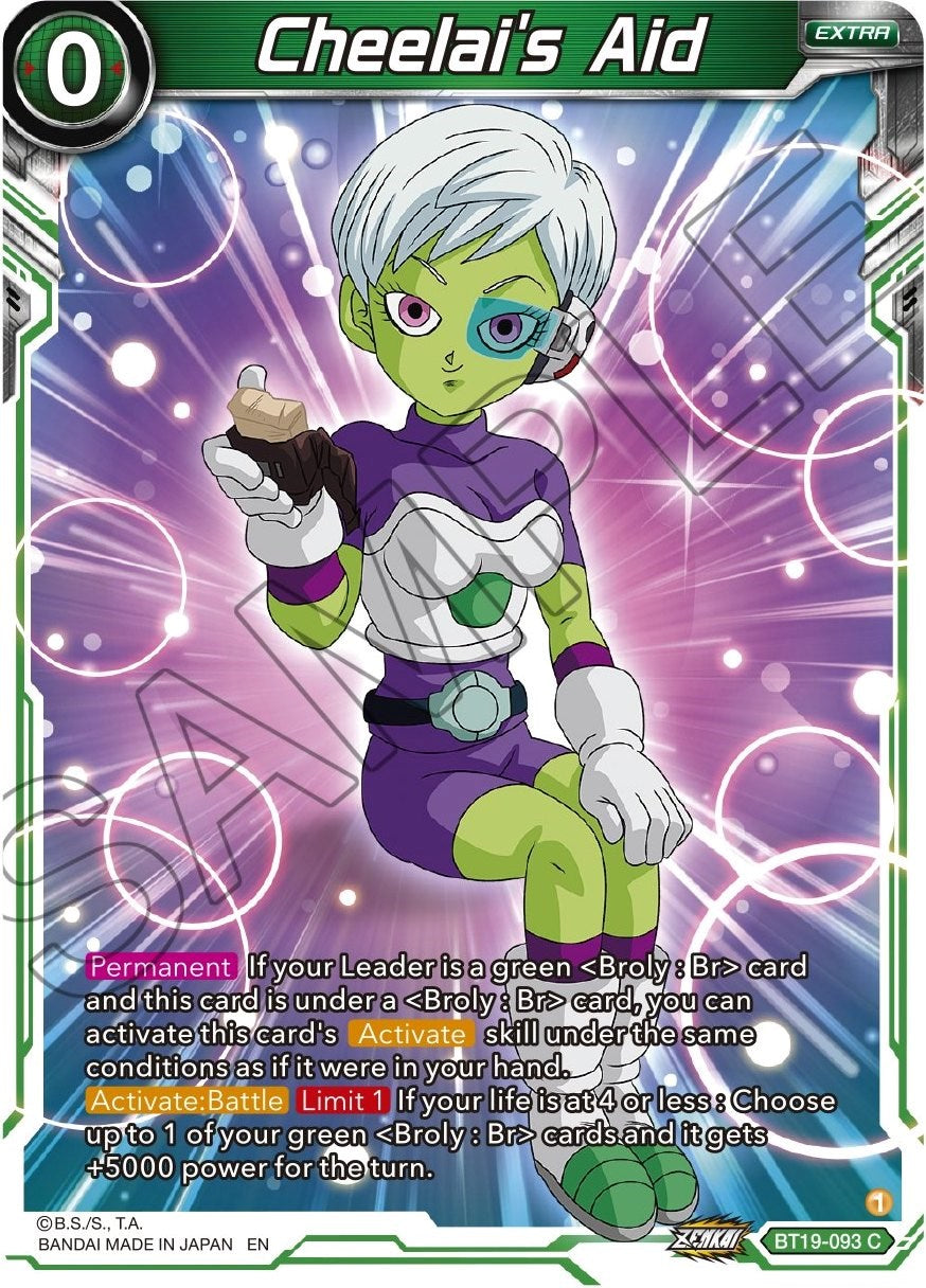 Cheelai's Aid (BT19-093) [Fighter's Ambition] | Good Games Adelaide SA