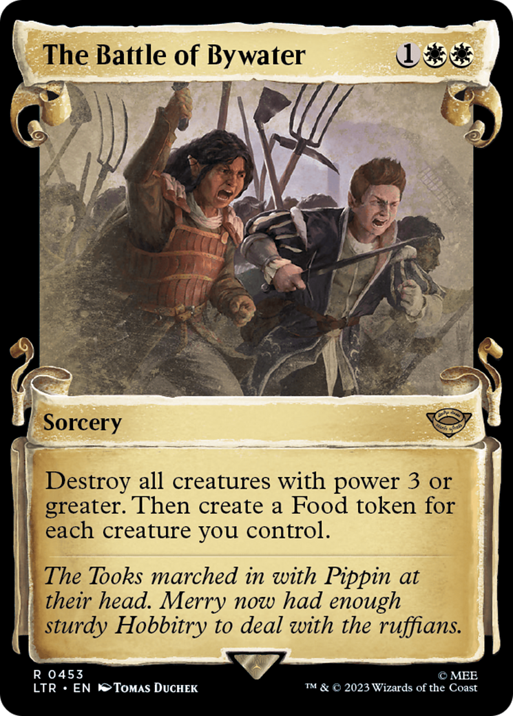 The Battle of Bywater [The Lord of the Rings: Tales of Middle-Earth Showcase Scrolls] | Good Games Adelaide SA