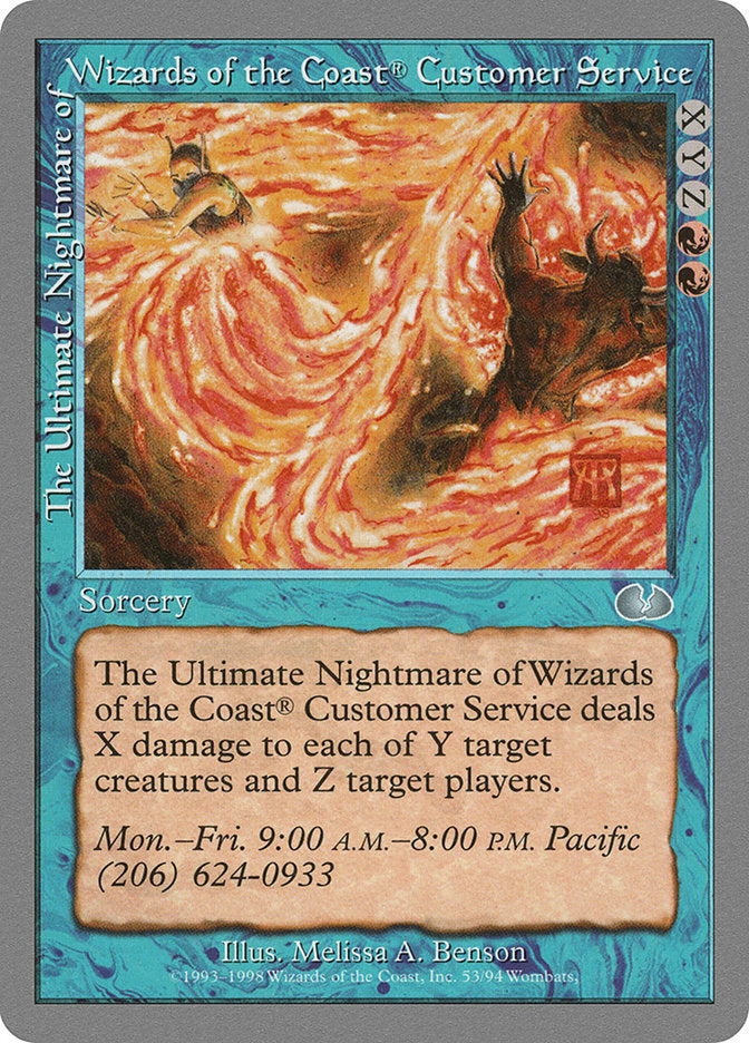 The Ultimate Nightmare of Wizards of the Coast® Customer Service 53 (Unglued)  | Good Games Adelaide SA