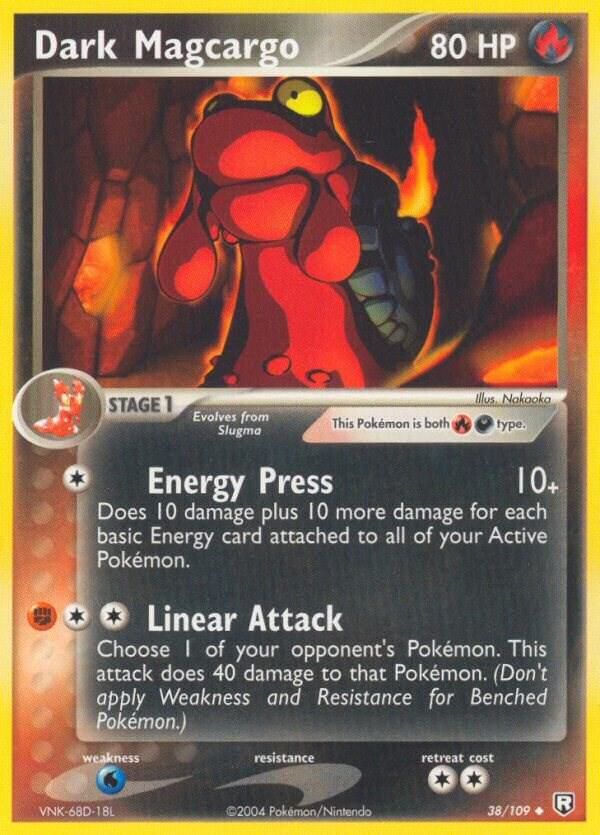 Dark Magcargo 38/109 (Team Rocket Returns)  | Good Games Adelaide SA