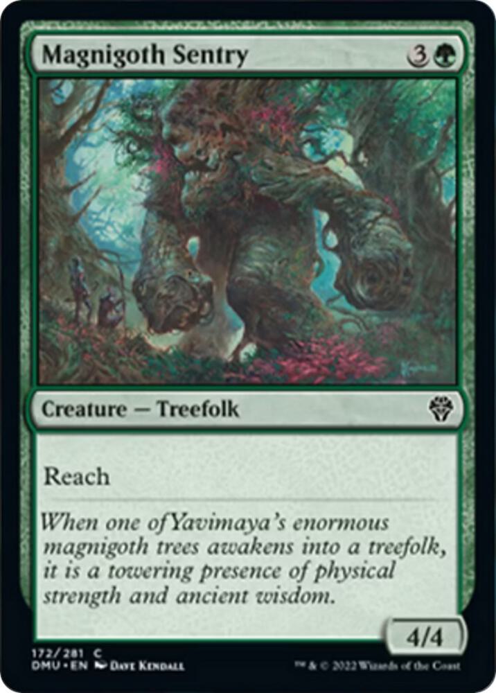 Magnigoth Sentry 172 (Dominaria United)  - Foil | Good Games Adelaide SA