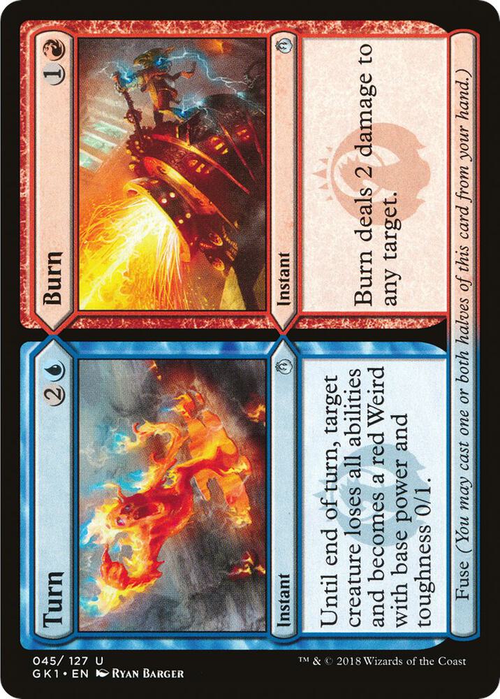 Turn // Burn 45 (Guilds of Ravnica: Guild Kits)  | Good Games Adelaide SA